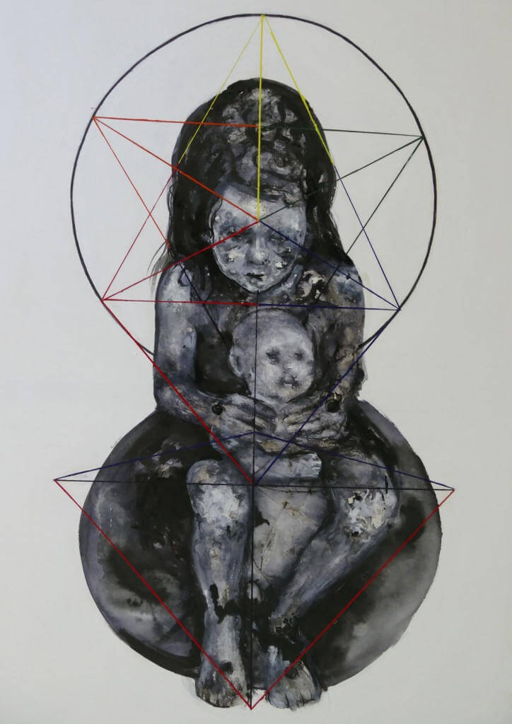 tzani_christina paintings oldskull 4