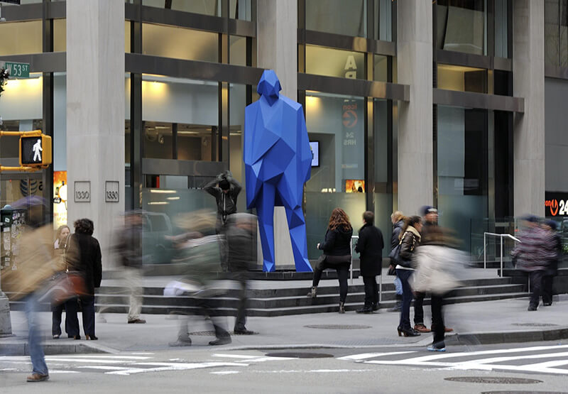 Faceted Sculptures by Xavier Veilhan - 07