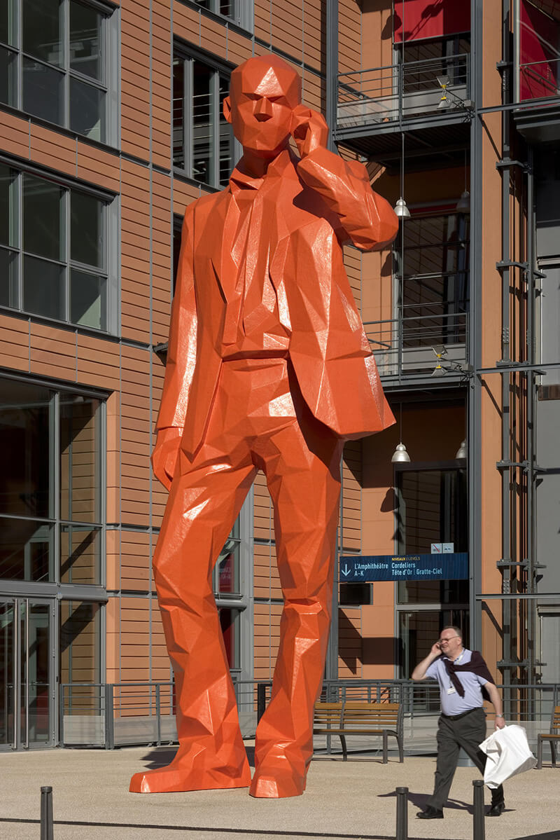 Faceted Sculptures by Xavier Veilhan - 08