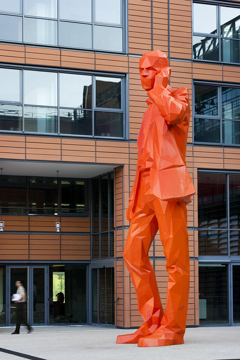 Faceted Sculptures by Xavier Veilhan - 09