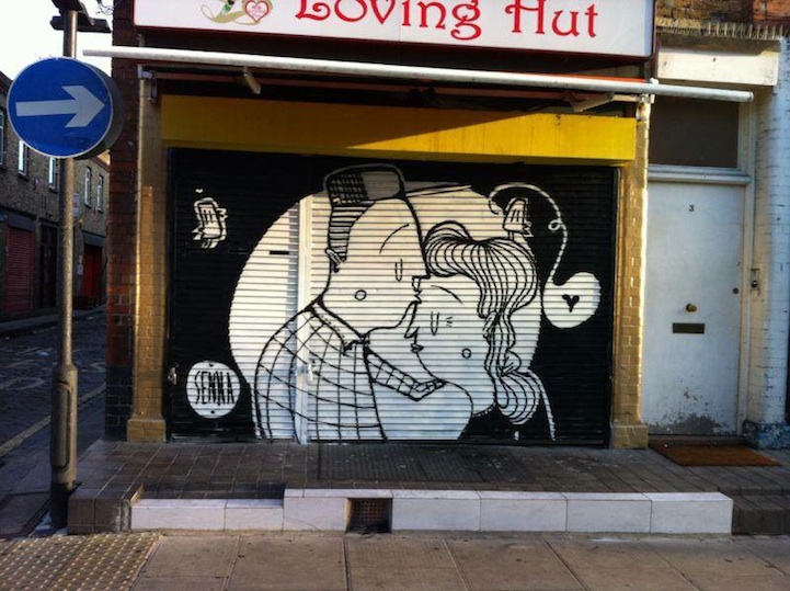 Street art bisous - 03