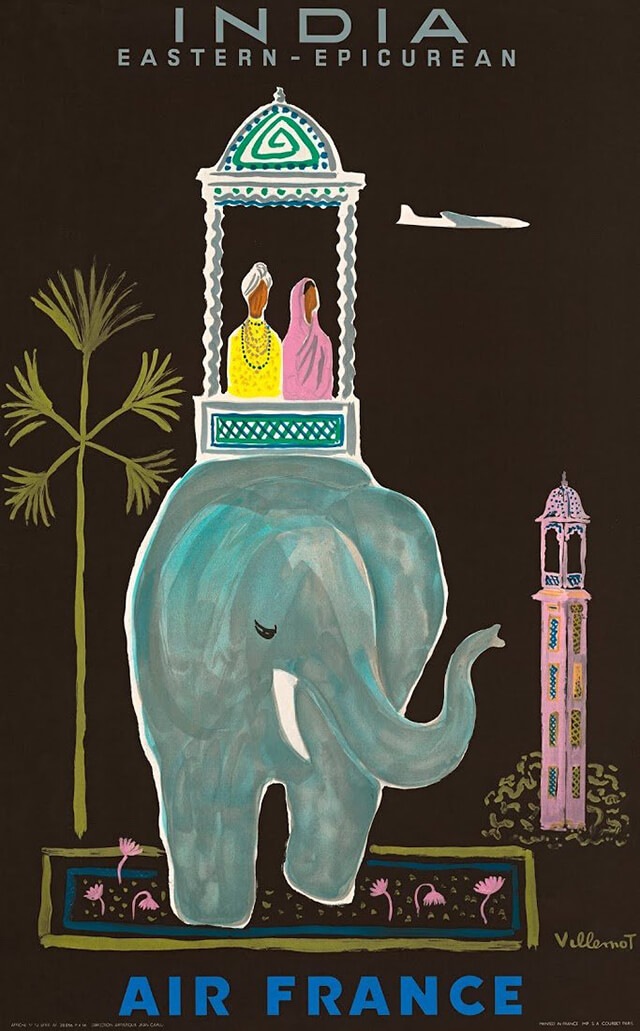 The Golden Age of Air Travel Beautiful Vintage Airline Posters - 11