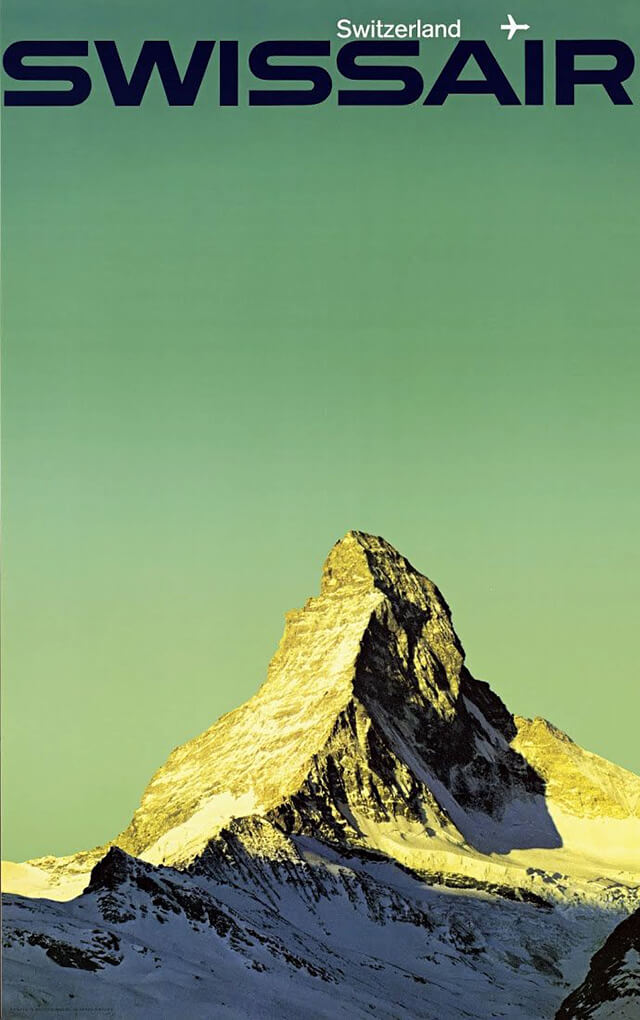 The Golden Age of Air Travel Beautiful Vintage Airline Posters - 18