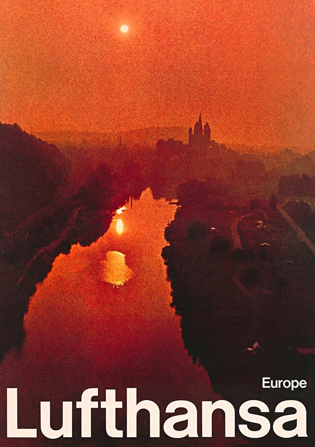 The Golden Age of Air Travel Beautiful Vintage Airline Posters - 23