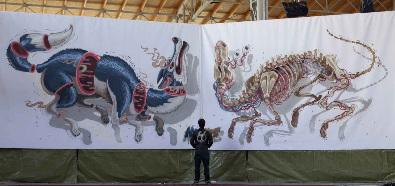 nychos street art illustration 12