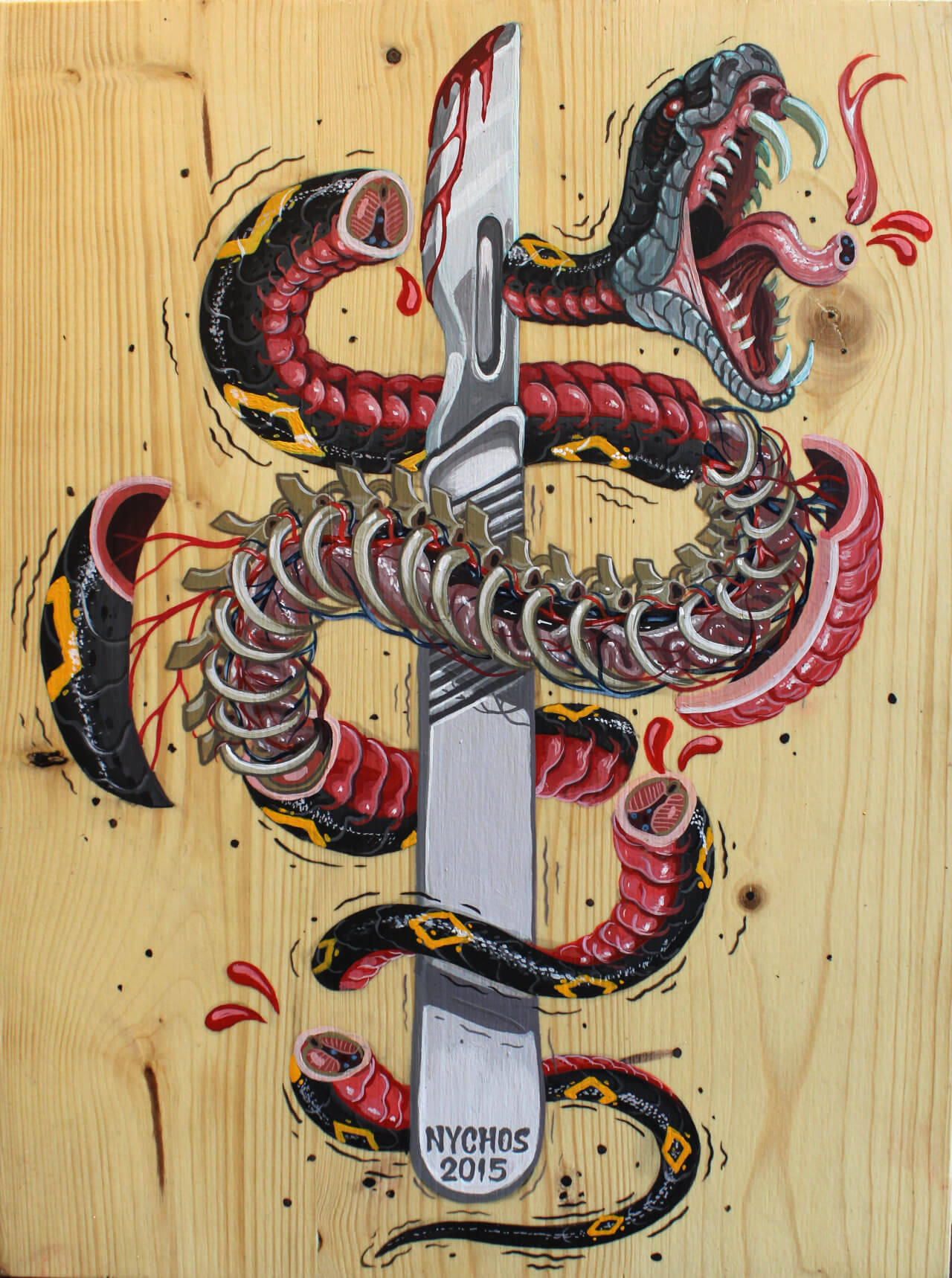 nychos street art illustration 4