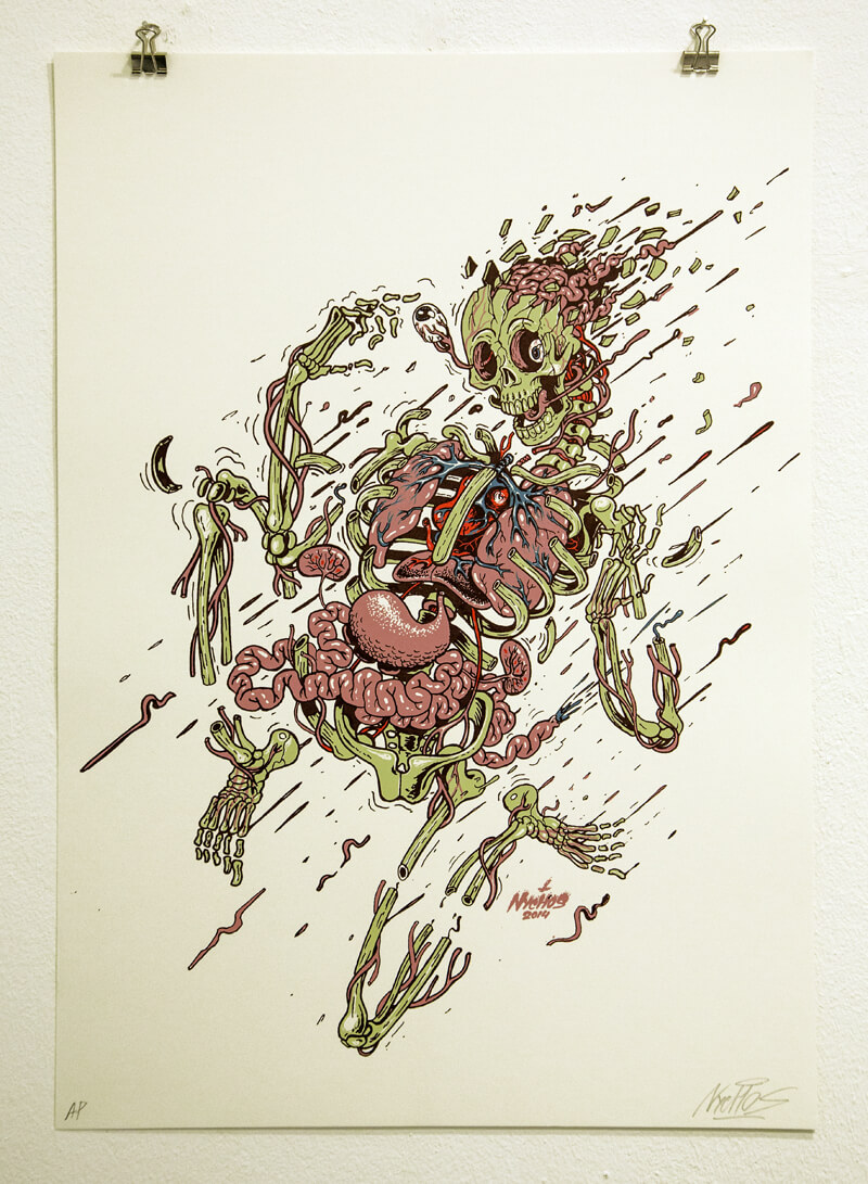 nychos street art illustration 7