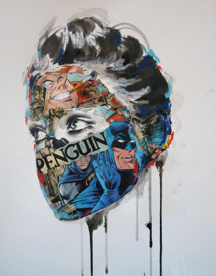 sandra chevrier comic painting oldskull 4