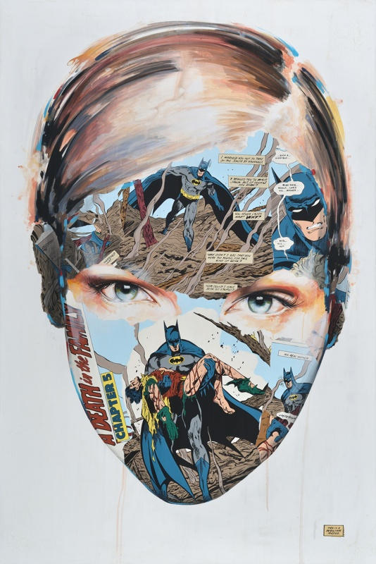 sandra chevrier comic painting oldskull 9