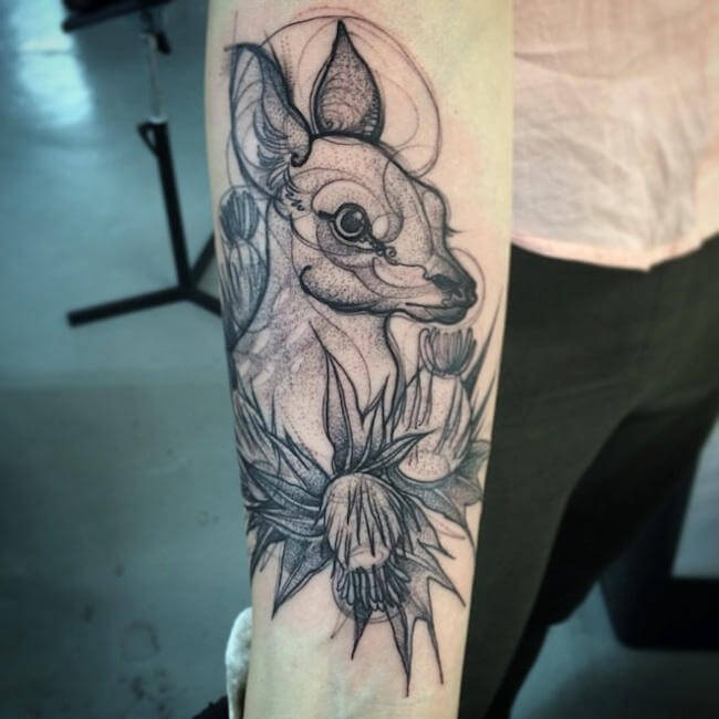 Adorable Sketchbook-Style Tattoos by Canadian Artist Naomi Chi (14)