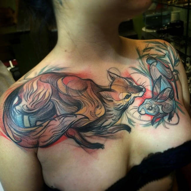 Adorable Sketchbook-Style Tattoos by Canadian Artist Naomi Chi (5)