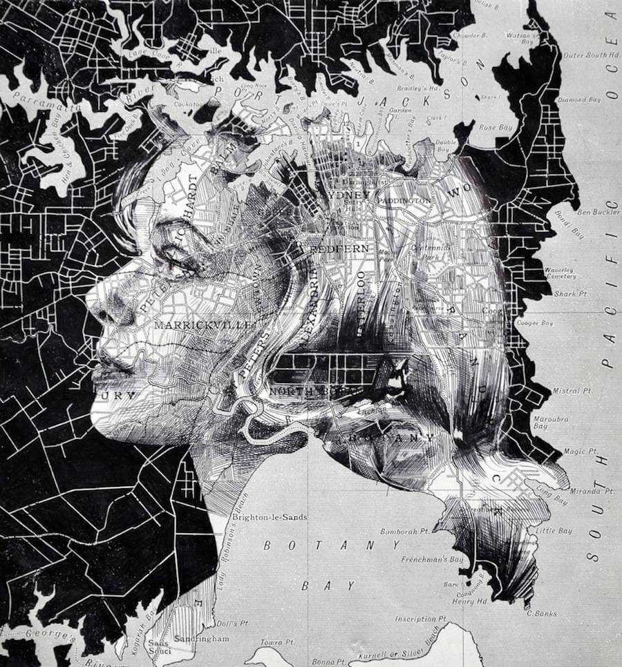 Portraits Drawn on Maps by Ed Fairburn (8)