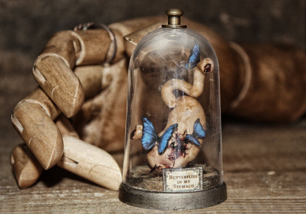esculturas en miniatura grotescas oldskull 4