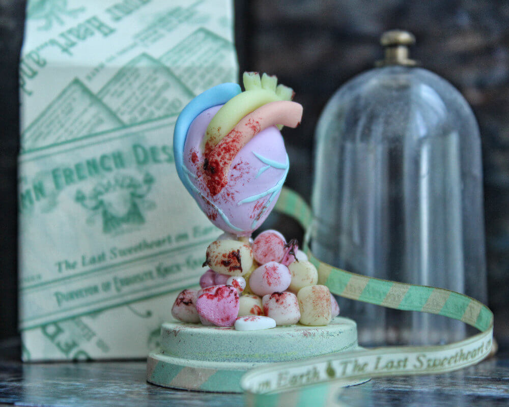 esculturas en miniatura grotescas oldskull 9