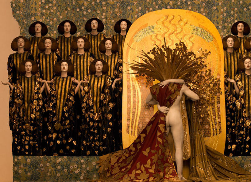 inge-prader-life-ball-gustav-klimt-paintings-1