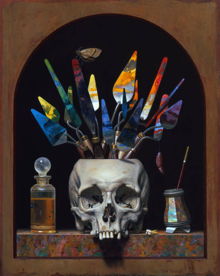 will wilson paintings oldskull 2
