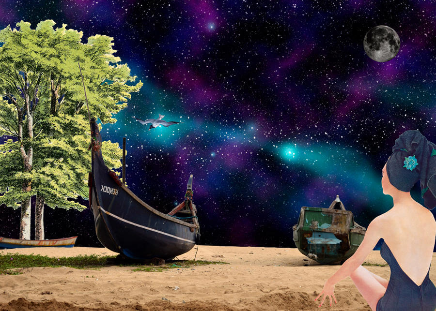 gloria sanchez collage ilustracion 3