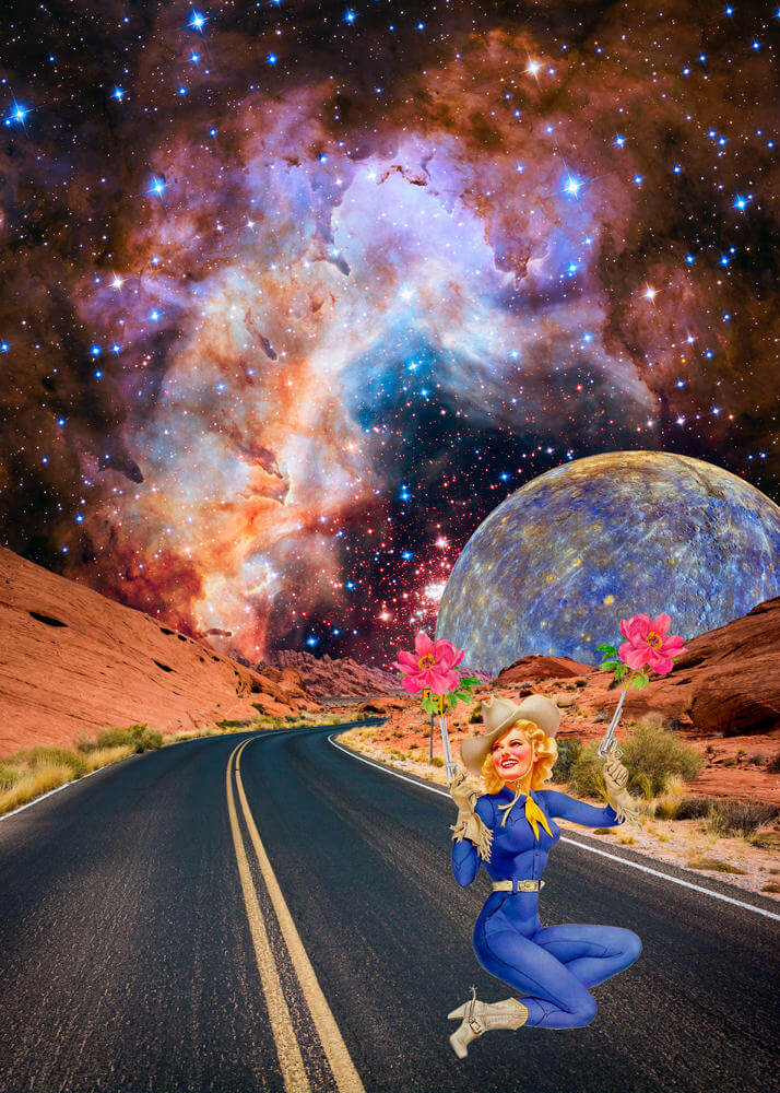 gloria sanchez collage ilustracion 6
