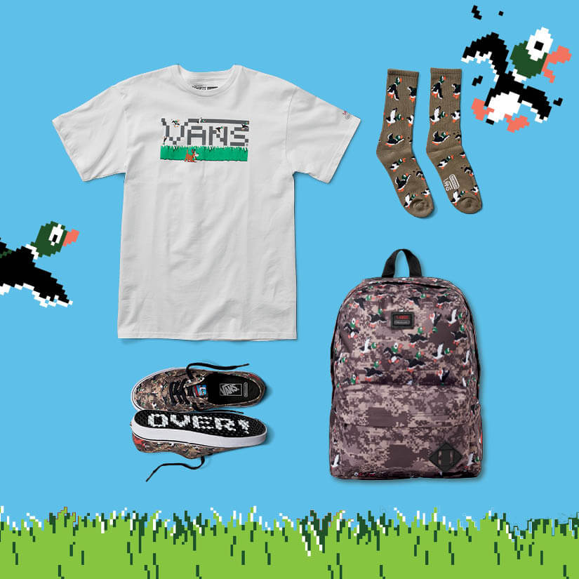 VANS y Nintendo unen fuerzas en una nueva aventura de ropa y calzado OLDSKULL.NET