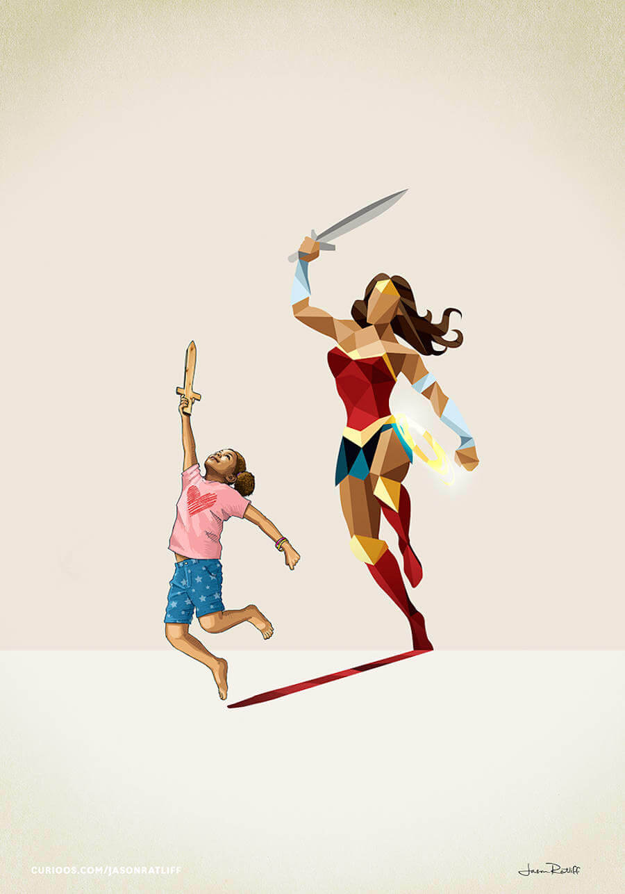 New Children’s Superheroes Shadows Posters (16)