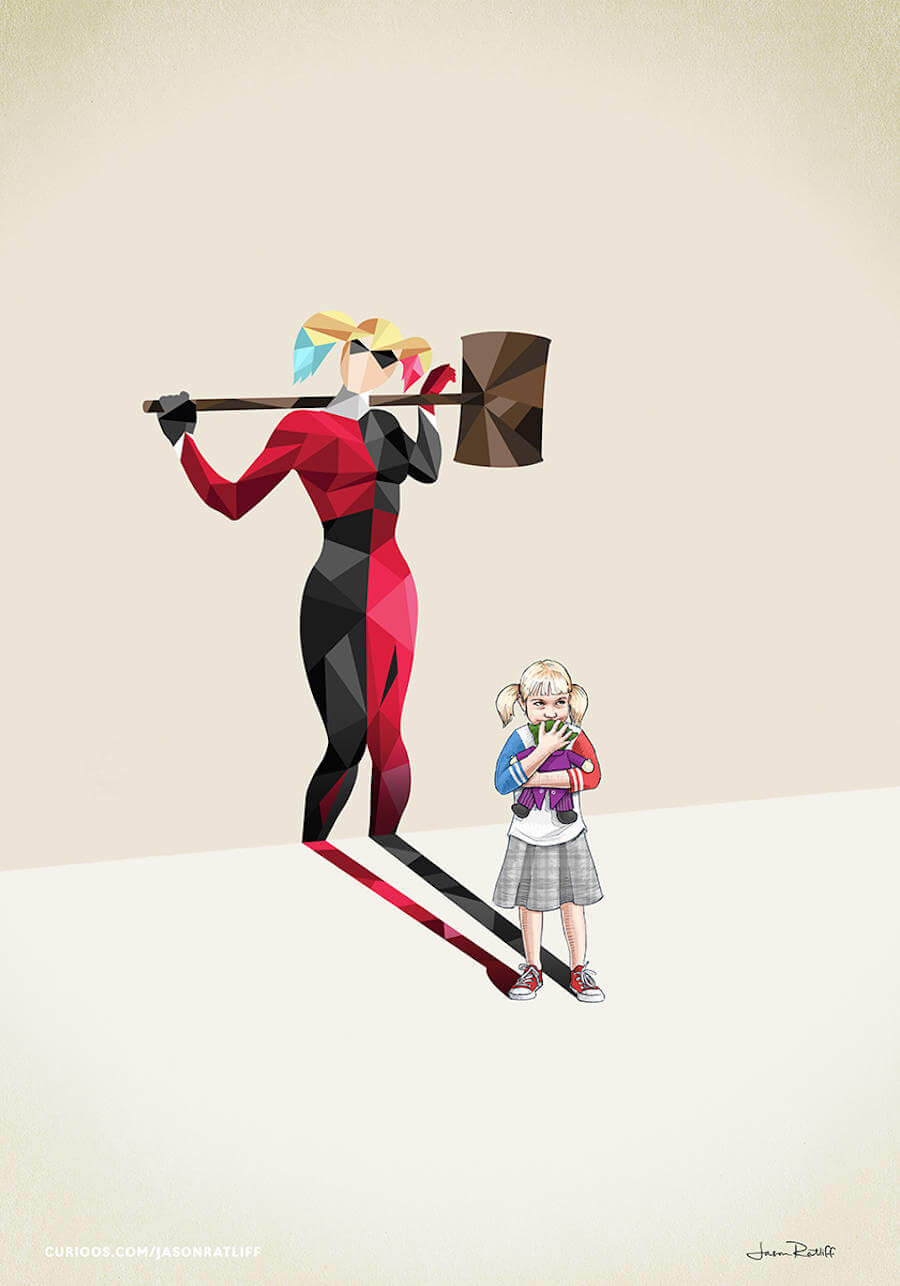 New Children’s Superheroes Shadows Posters (8)