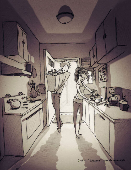 A Diary of 365 Adorable Sketches By Curtis Wiklund - 04