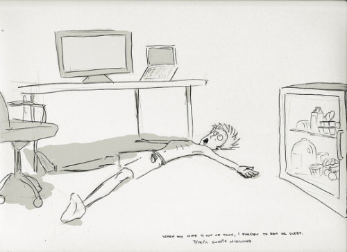 A Diary of 365 Adorable Sketches By Curtis Wiklund - 07