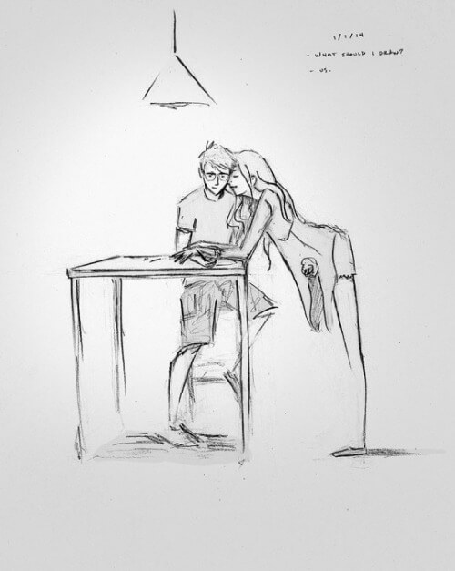 A Diary of 365 Adorable Sketches By Curtis Wiklund - 10