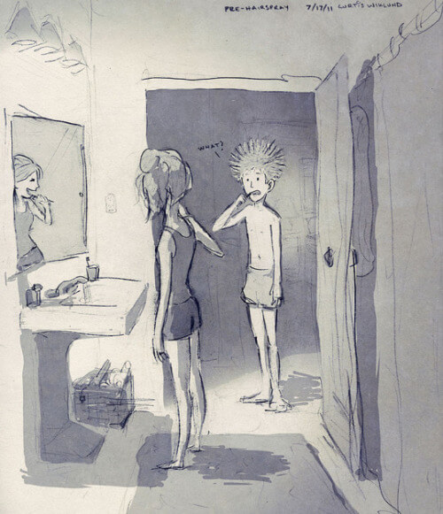 A Diary of 365 Adorable Sketches By Curtis Wiklund - 15