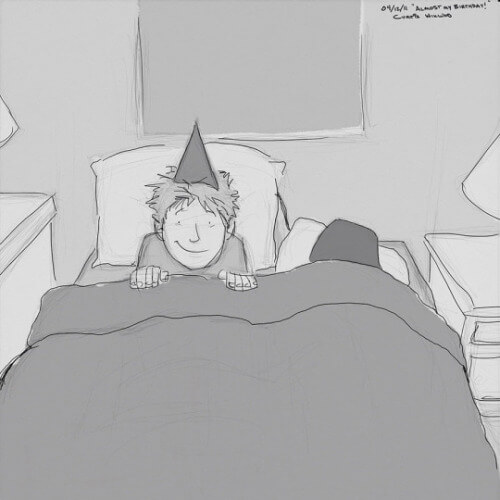 A Diary of 365 Adorable Sketches By Curtis Wiklund - 19