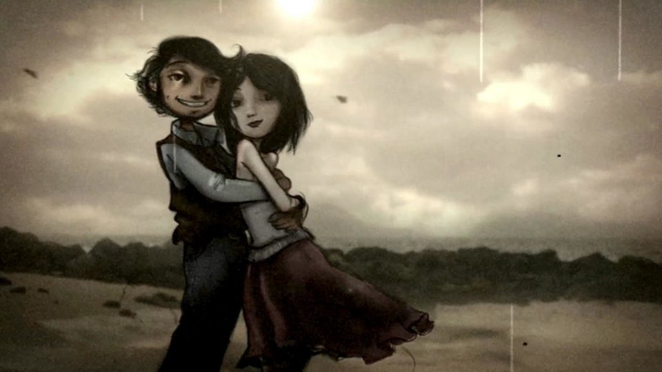 Cortometraje de animación A SHORT LOVE STORY IN STOP MOTION