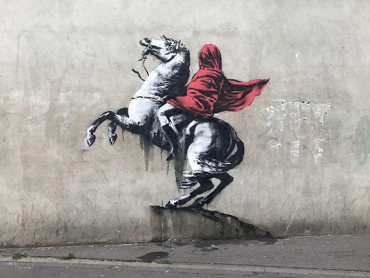 banksy en paris revolución francesa