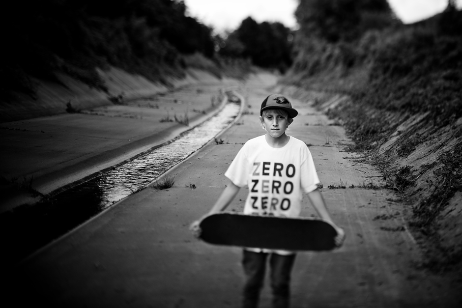 Skater fotografiado por brook reynolds