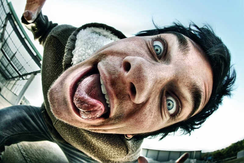 Fotografía con angulo imposible