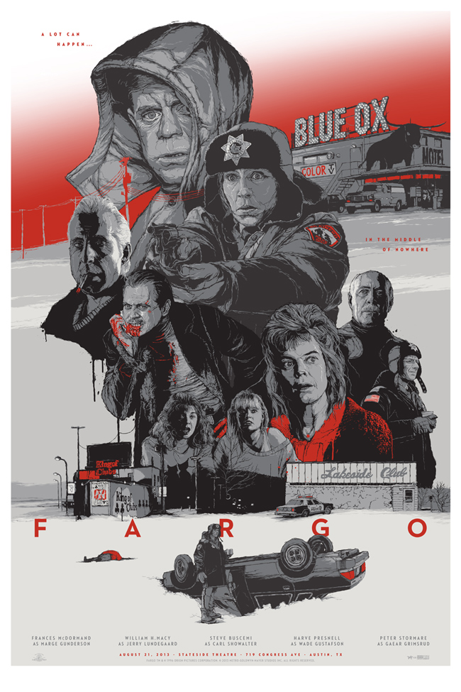 Poster de la pelicula Fargo de los hermanos coen