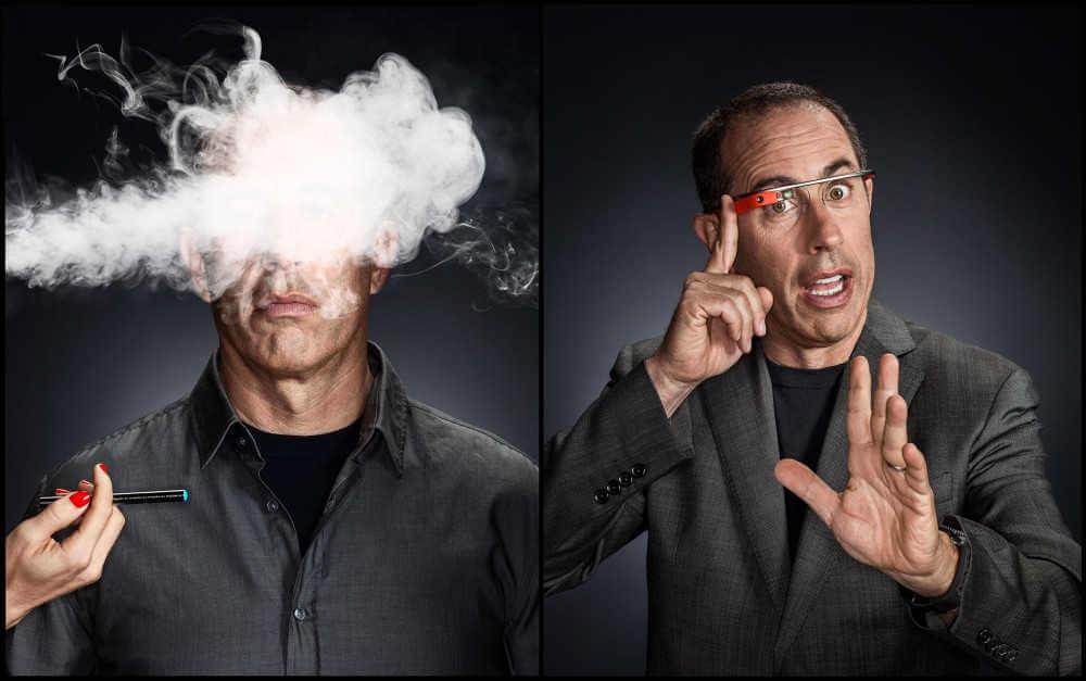 Retrato de jerry seinfeld