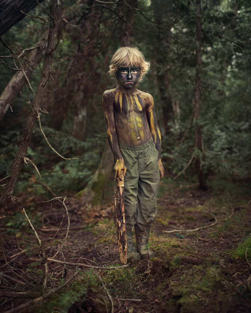 Retrato de indio de benoit paille