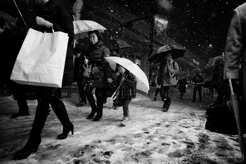 fotografía de las calle de tokio