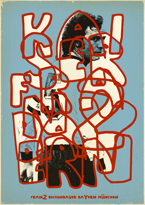 diseño de cartel de futbol agentina