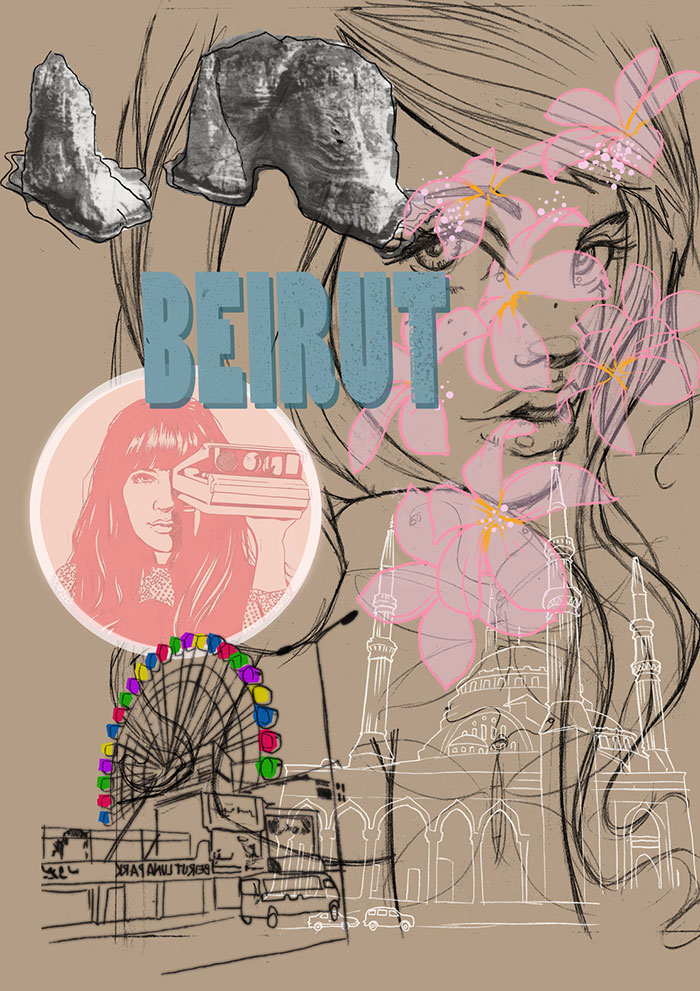 ilustración de miss led