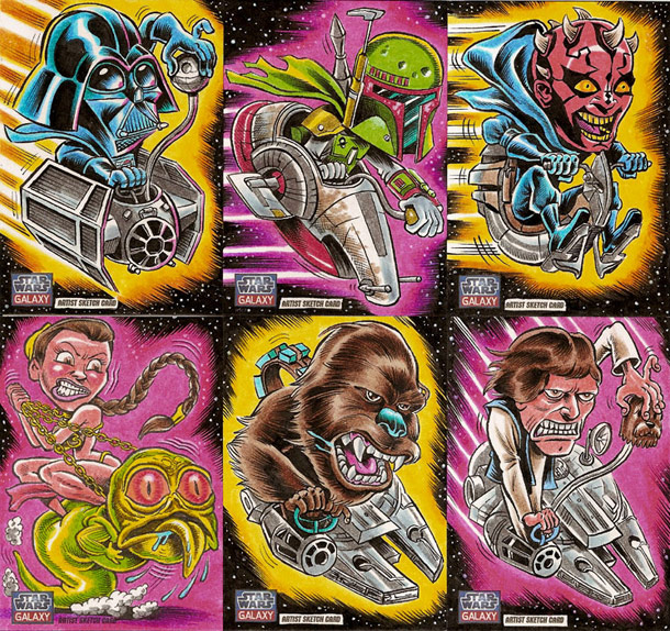 Caricaturas de star wars