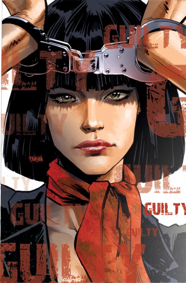Portada de comic mujer de dan panosian