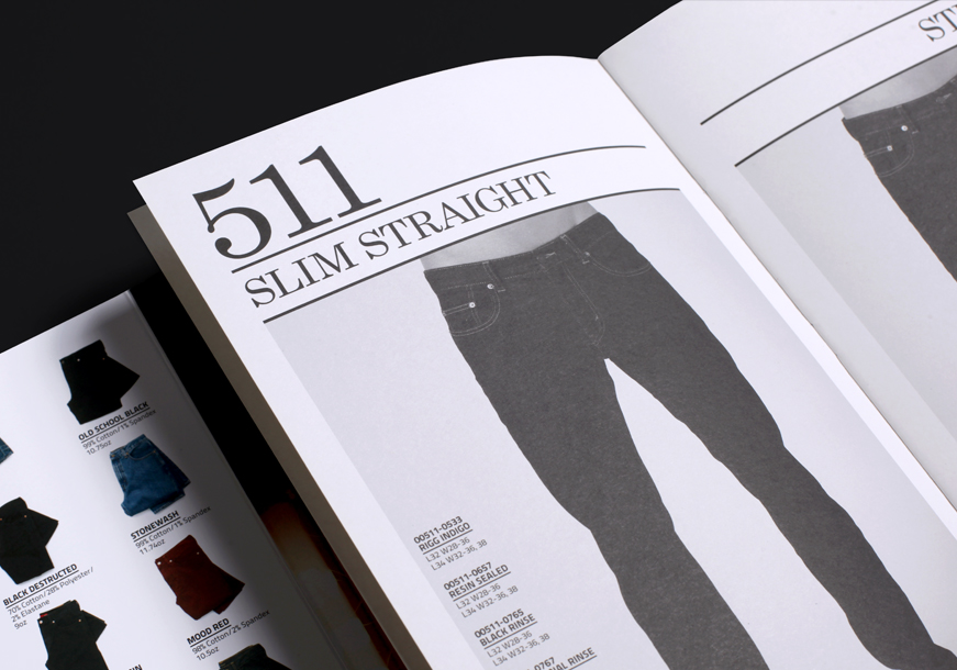 ejemplo de revista con levis 511