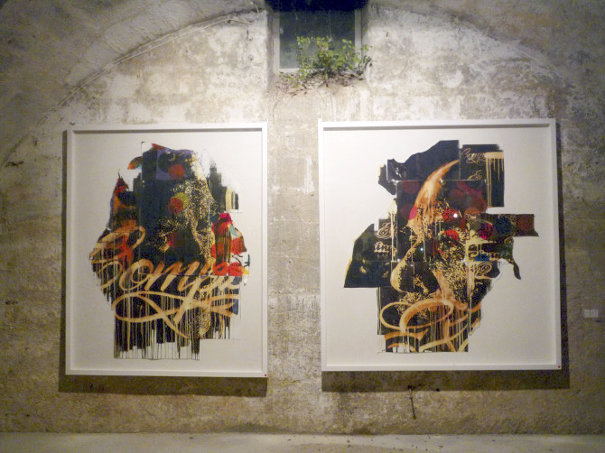 cuadros en serigrafia de Alexandre Farto aka Vhils