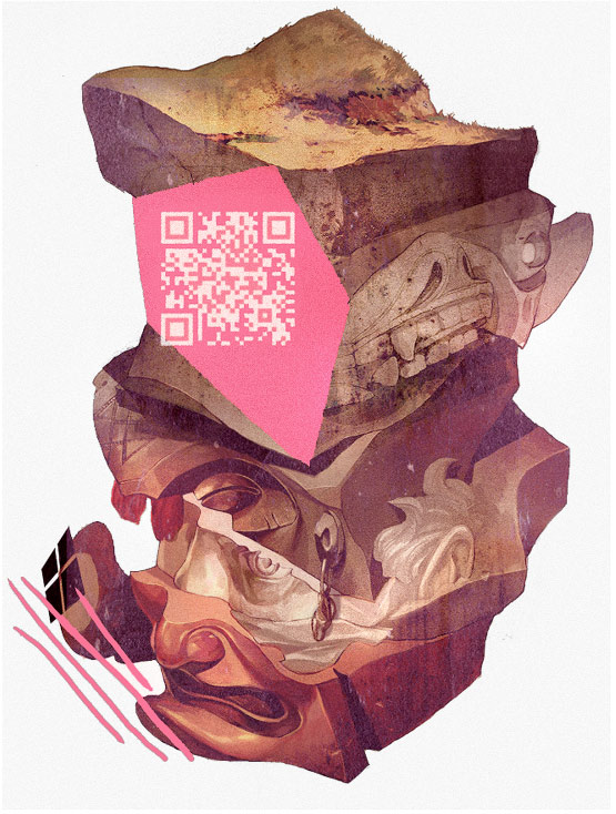 ilustracion abstracta de sachin teng