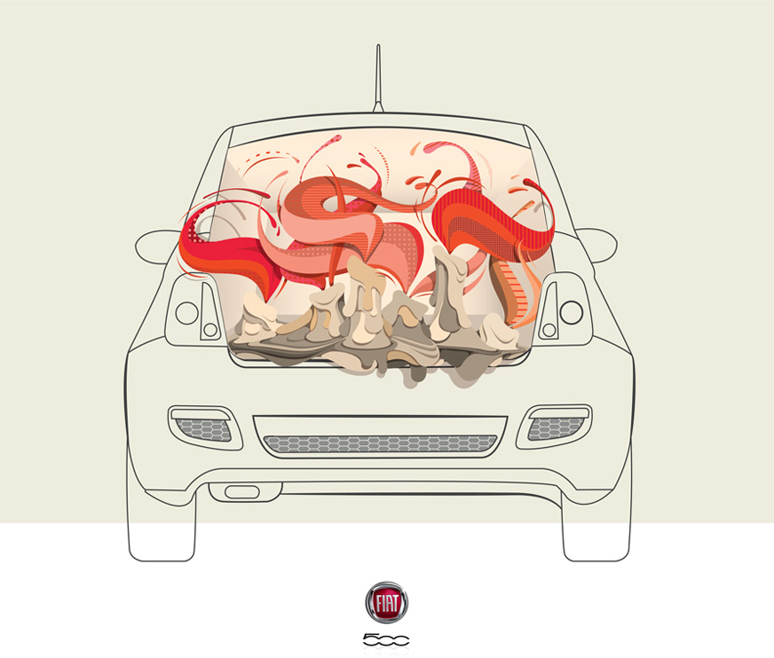 ilustracion de coche