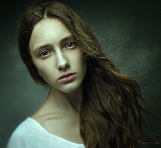 Retrato de mujer por dimitry ageev
