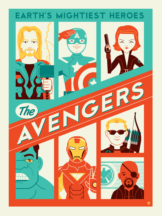 Poster de los vengadores