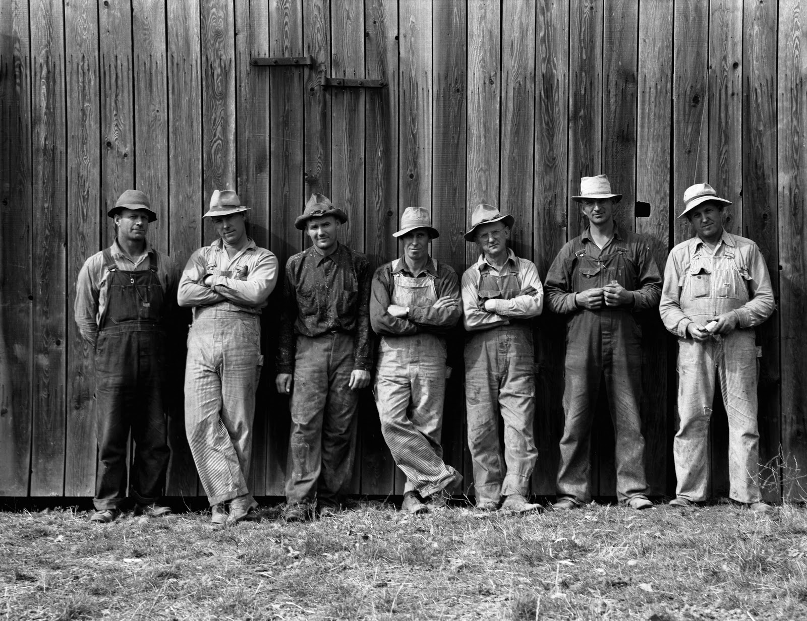 Campesinos de los años 50 americanos by Dorothea Lange
