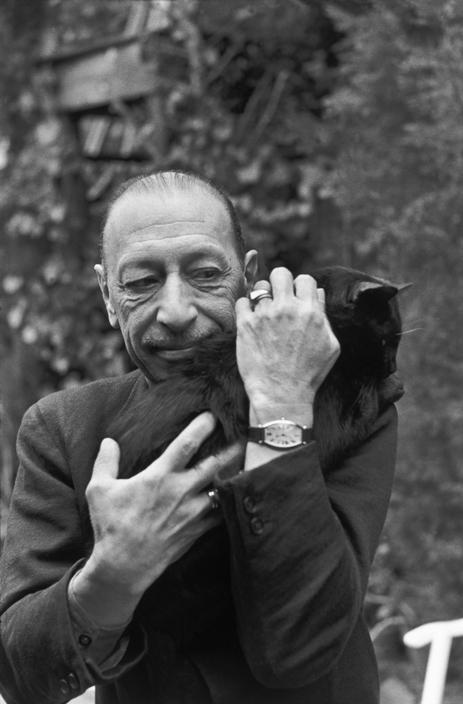 Igor STRAVINSKY fotografiado por HENRI CARTIER-BRESSON
